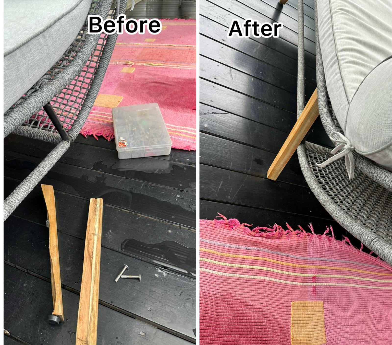 Revitalize Your Outdoors: Professional Outdoor Furniture Repair & Support Fixing Service in Singapore